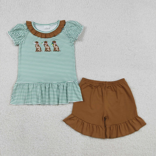 GSSO2793 dog Embroidery FISH GIRL summer outfit 202512 RTS