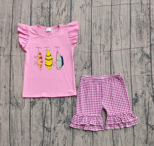 GSSO2795 Embroidery FISH GIRL summer outfit 202511   preorder