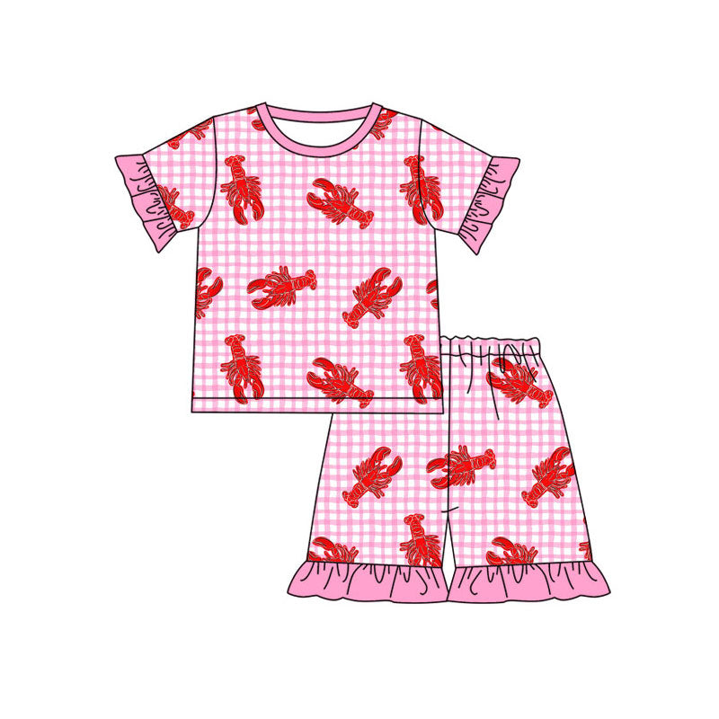 GSSO2839 cray fish western  girl summer outfit 202511 preorder