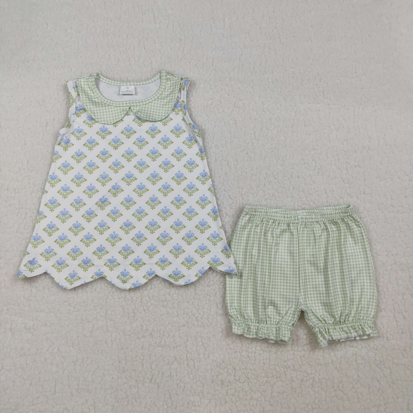 GSSO2850-到2XL purple  flowers girl summer outfit 202603 rts