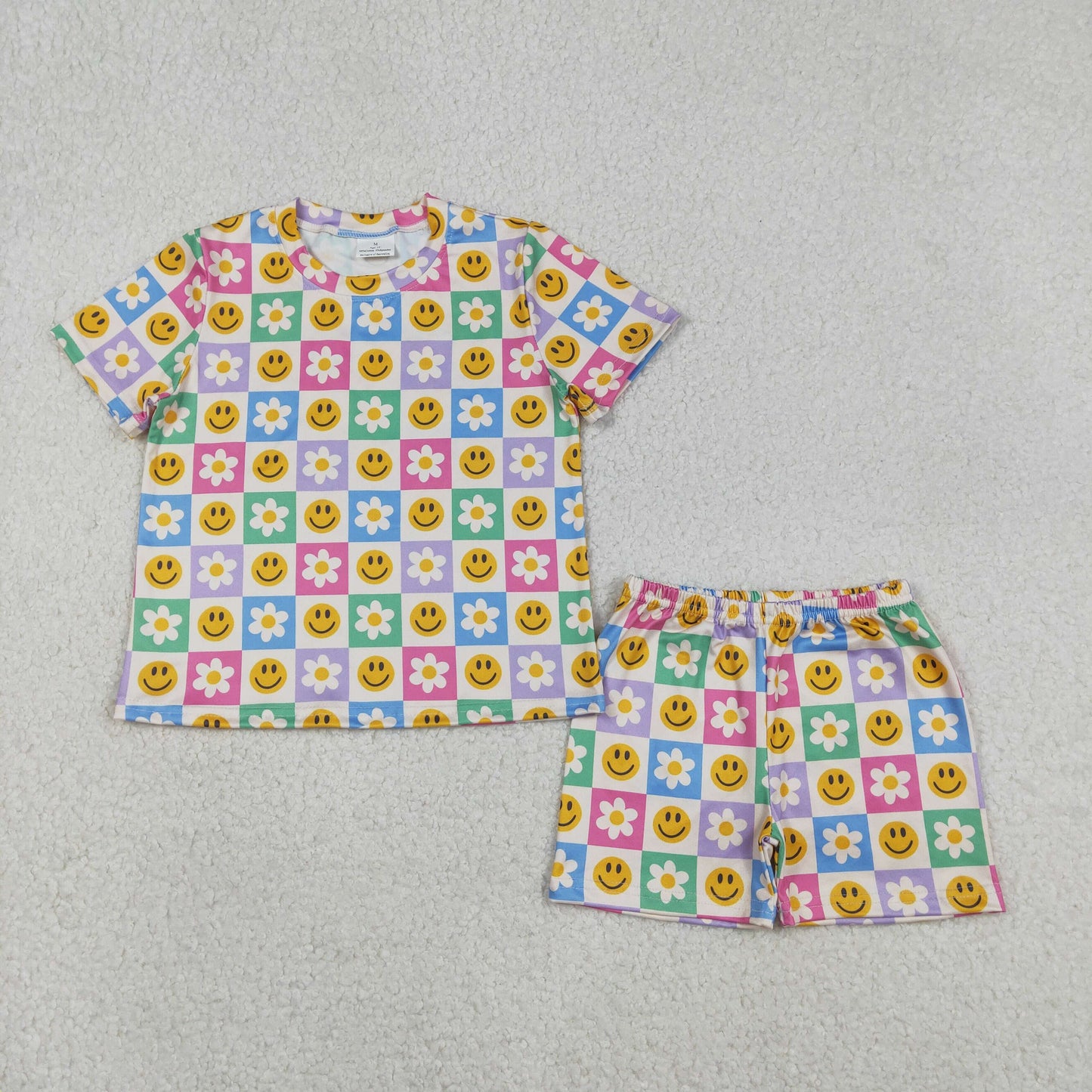 GSSO2864 flowers western  girl summer outfit 202512 RTS