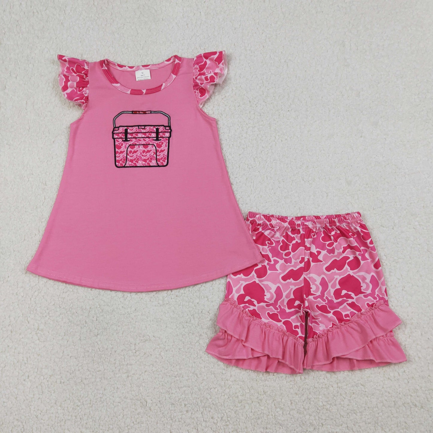 GSSO3002 Embroidery GIRL summer outfit 202601 RTS