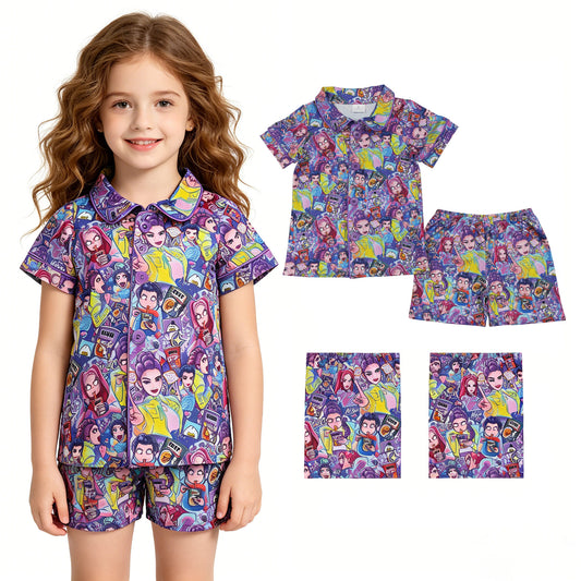 GSSO3087 girl summer Pajamas outfit 202603 RTS
