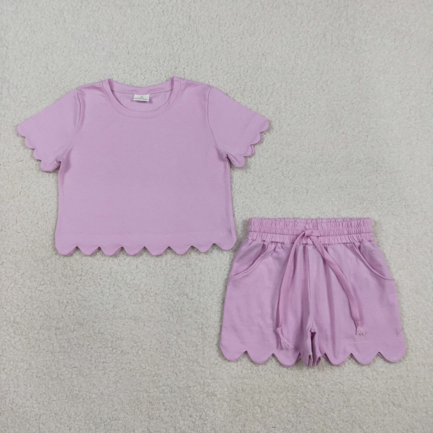 GSSO3173 purple cotton GIRL summer outfit 202603 RTS
