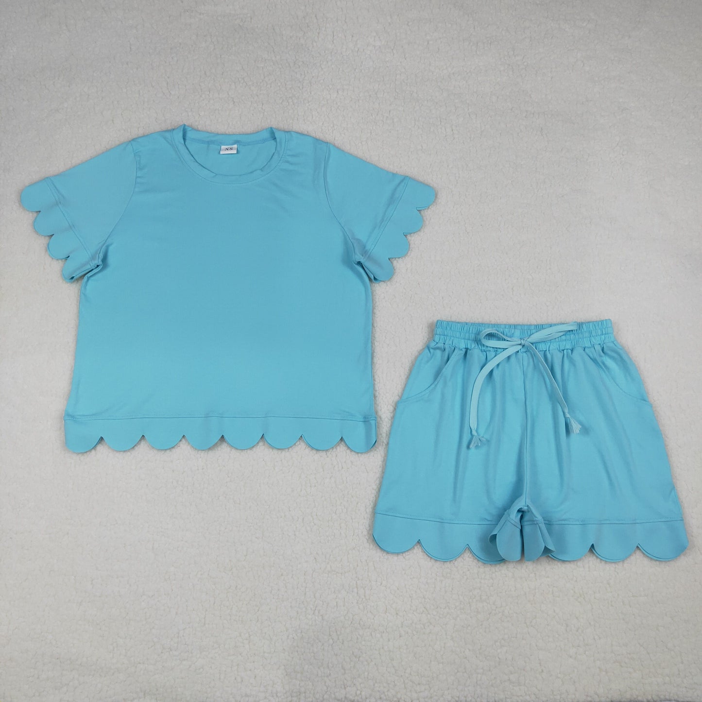 GSSO3208 adult BLUE women  pajamas  SET OUTFIT 202603 RTS