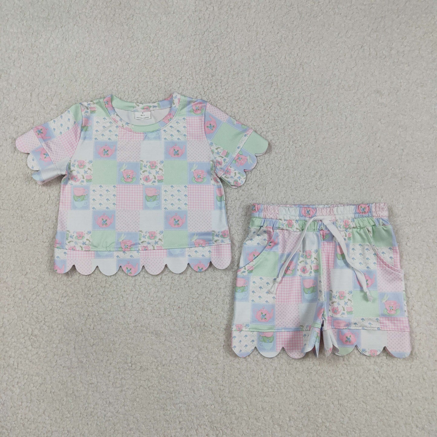GSSO3229 flower GIRL summer outfit 202603 RTS