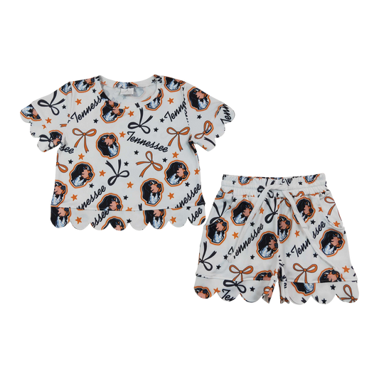 GSSO3251 tennessee Scallop team bow TEAM GIRL summer outfit 202607 RTS