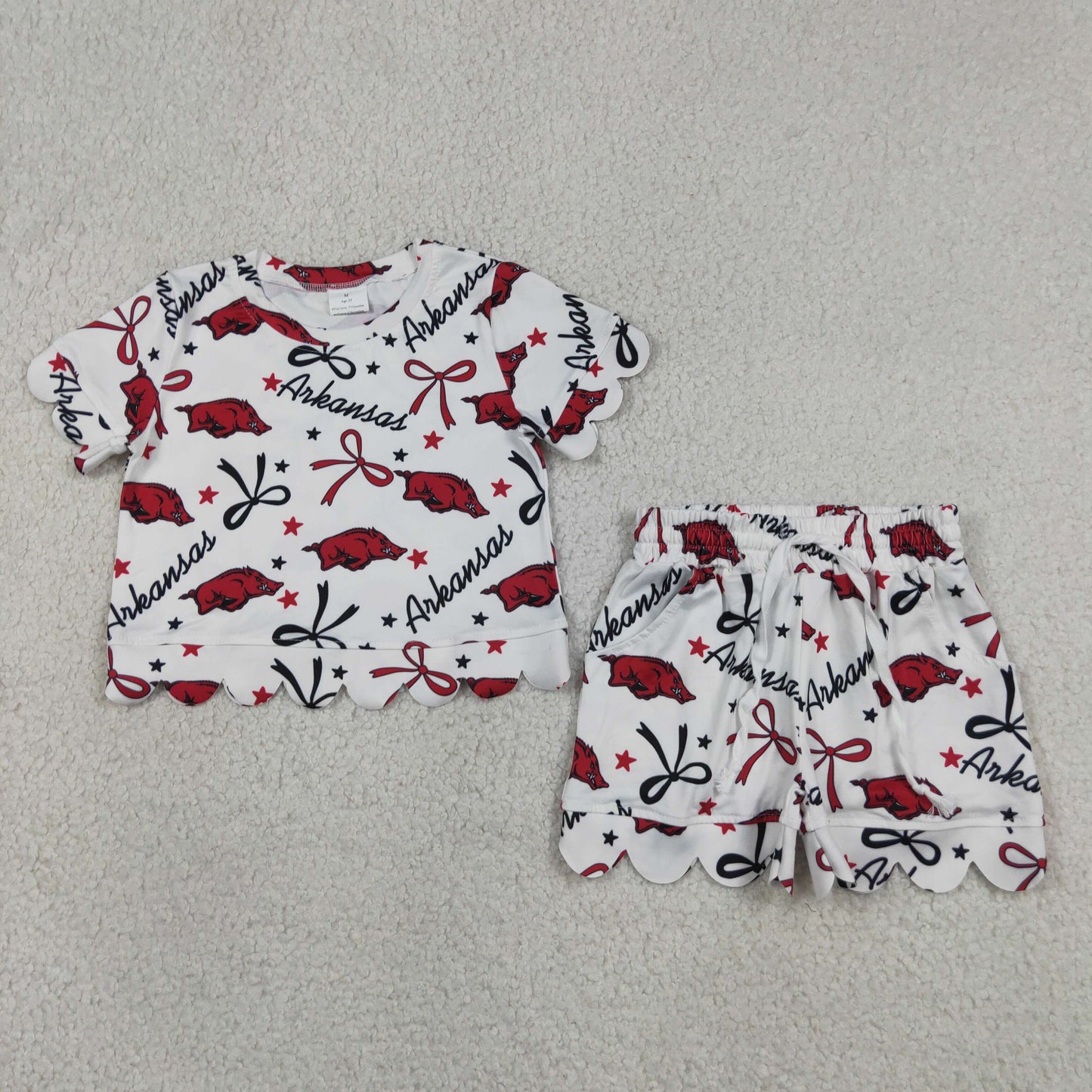 GSSO3254 bow TEAM GIRL summer outfit 202607 RTS