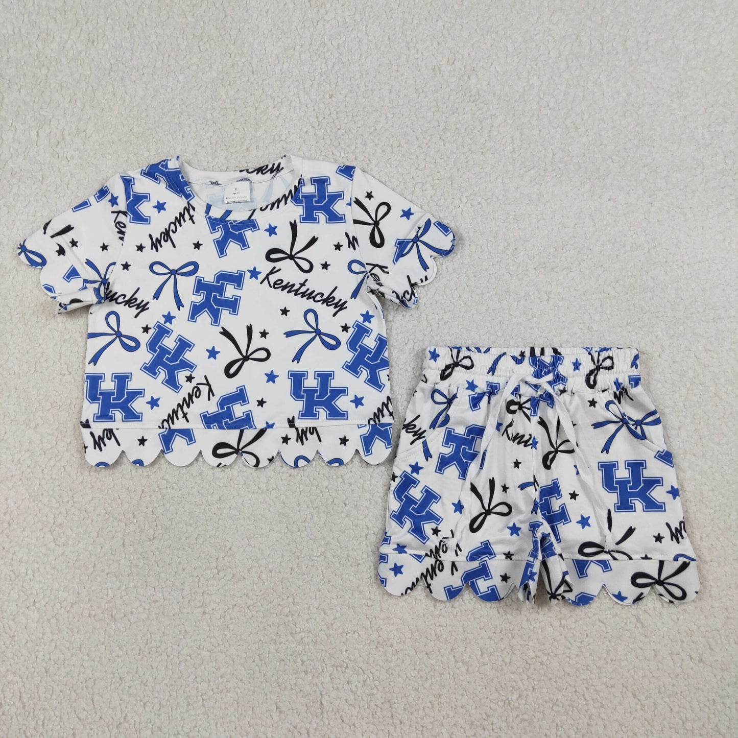 GSSO3255 UA bow TEAM GIRL summer outfit 202603 RTS