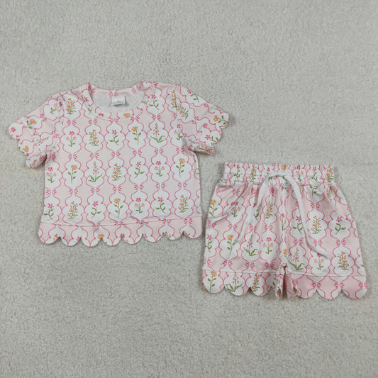 GSSO3271 flower bow TEAM GIRL summer outfit 202603 RTS
