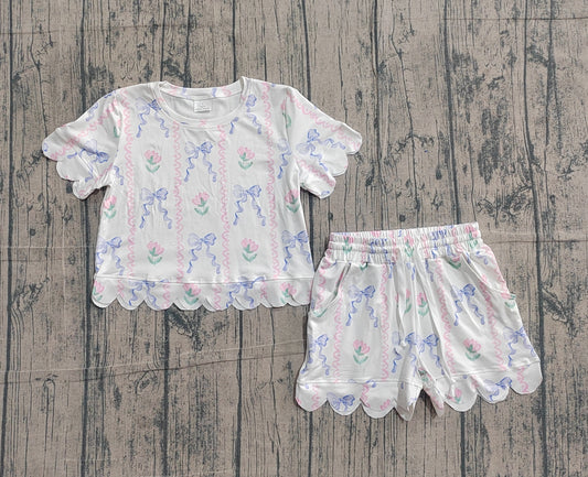 GSSO3272 flower bow  GIRL summer outfit 202604  preorder