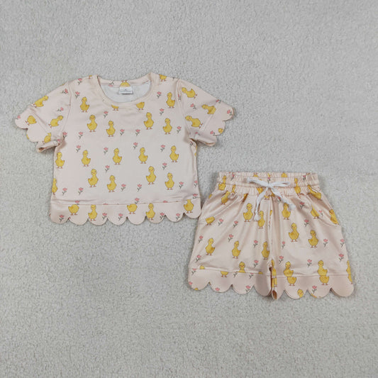 GSSO3281  duck bow TEAM GIRL summer outfit 202603 RTS