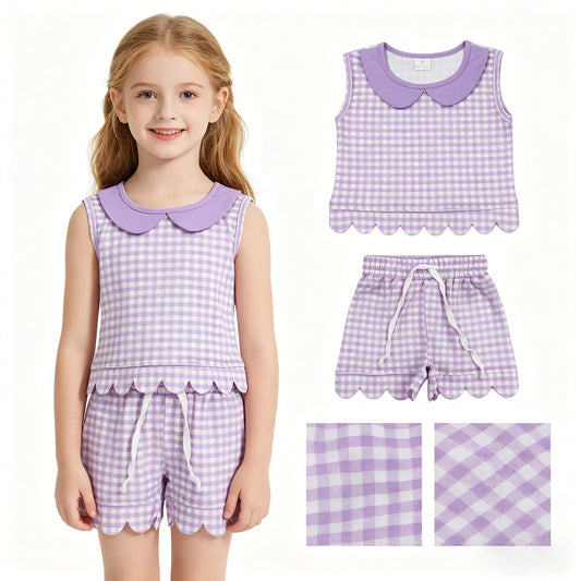 GSSO3396 solid color purple GIRL summer outfit 202605 rts
