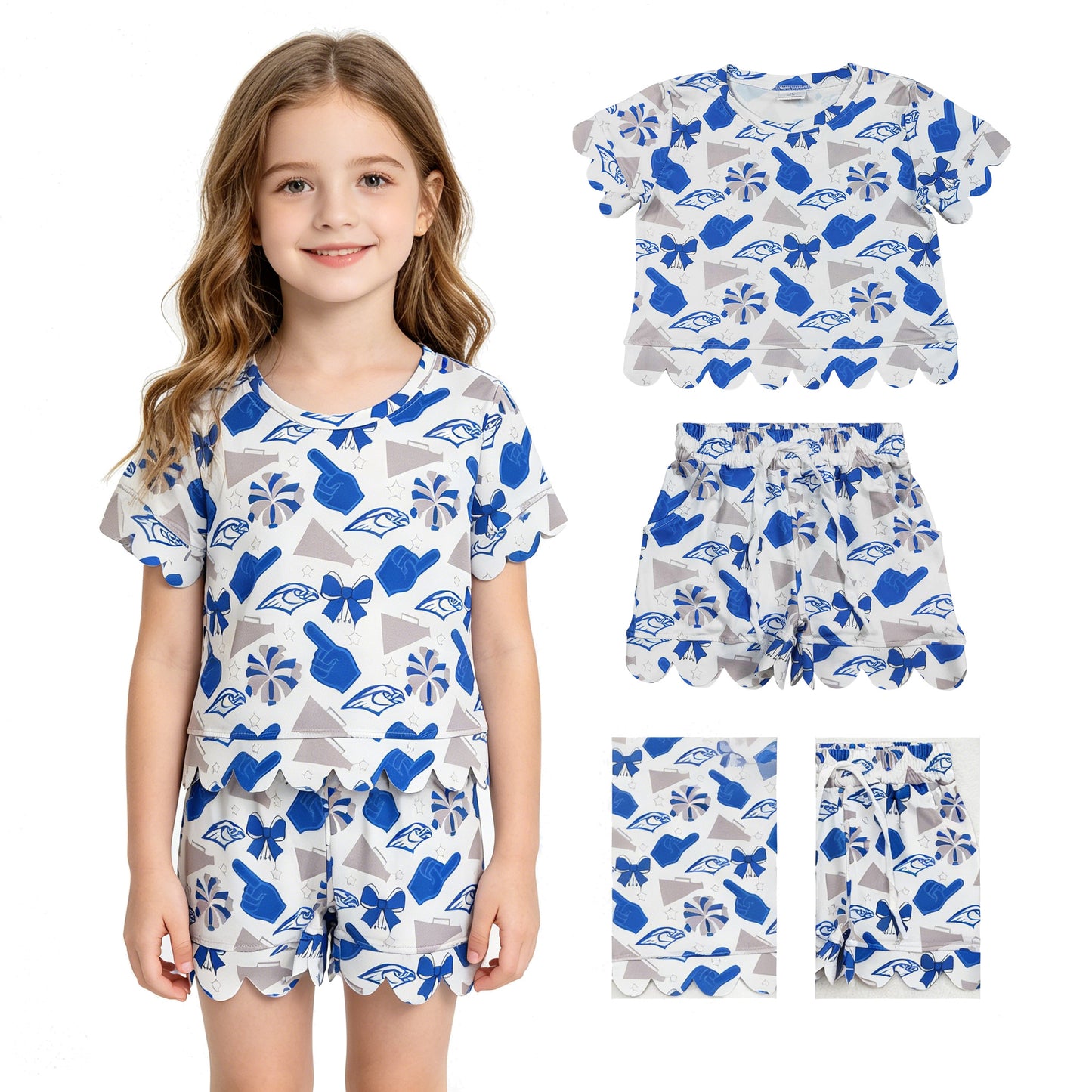 GSSO3408  bell team GIRL summer outfit 202605 RTS