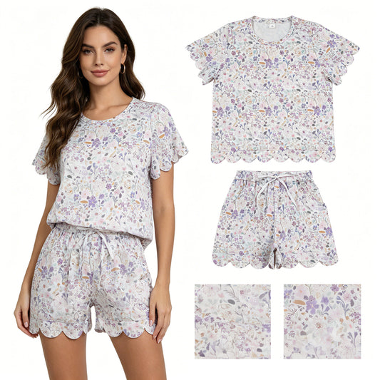 GSD3954  adult  flowers women  pajamas  SET OUTFIT 202605  RTS