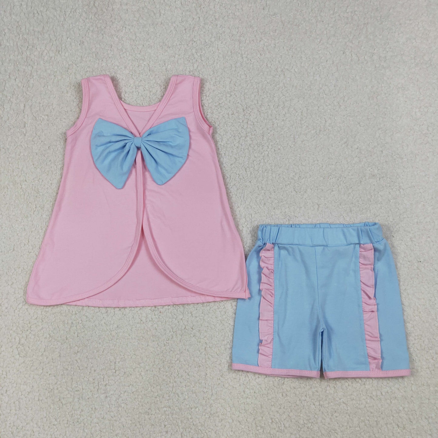 GSSO3462  bow girl summer outfit 202603 RTS