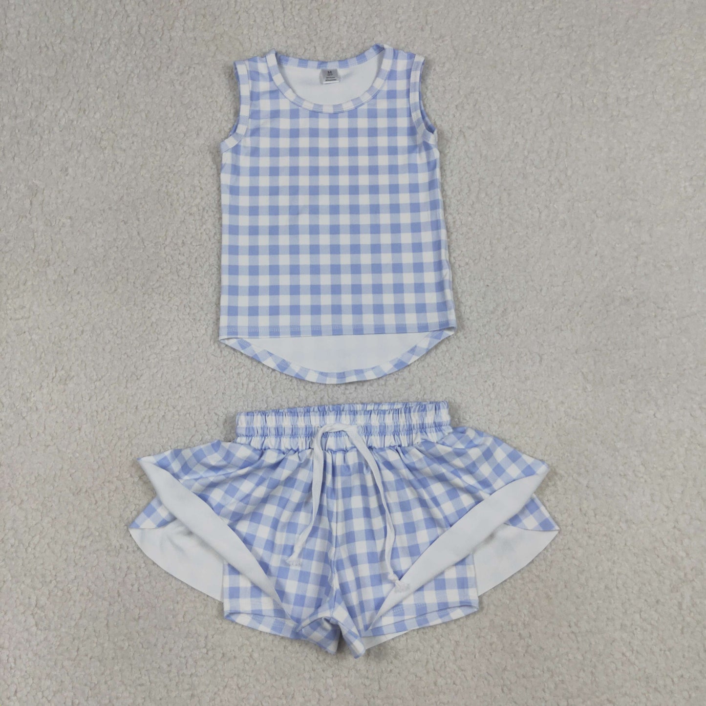 GSSO3479 yoga  skort westen short sleeves skirt girl dress  OUTFIT 202604 RTS