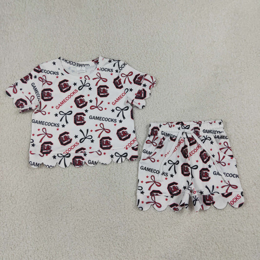GSSO3641 Scallop team gamecocks GIRL summer outfit 202607 RTS