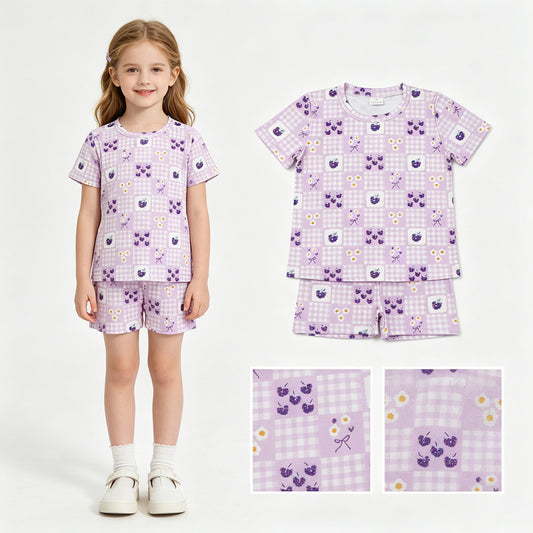 GSSO3647 FLOWER PURPLE GIRL summer outfit 202605 rts
