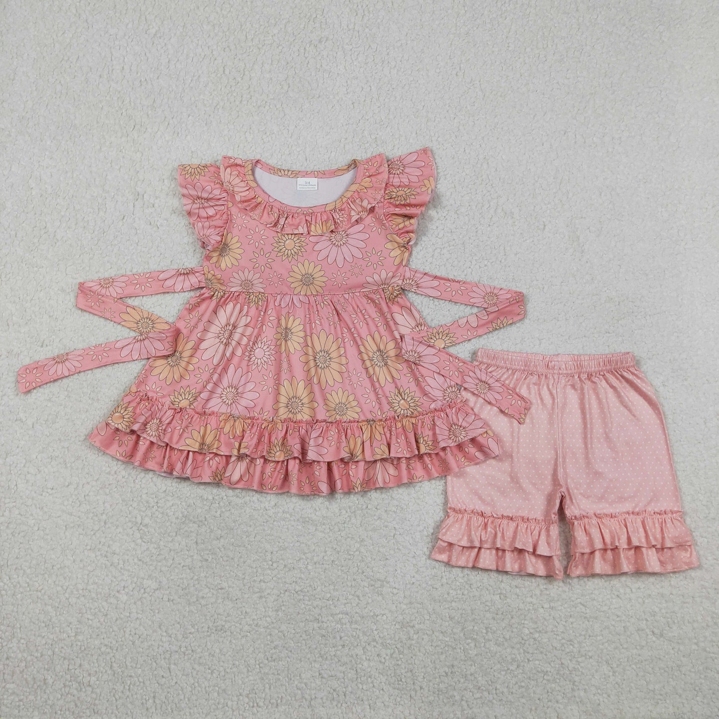 GSSO3741  FLOWERS GIRL summer outfit 202604  RTS