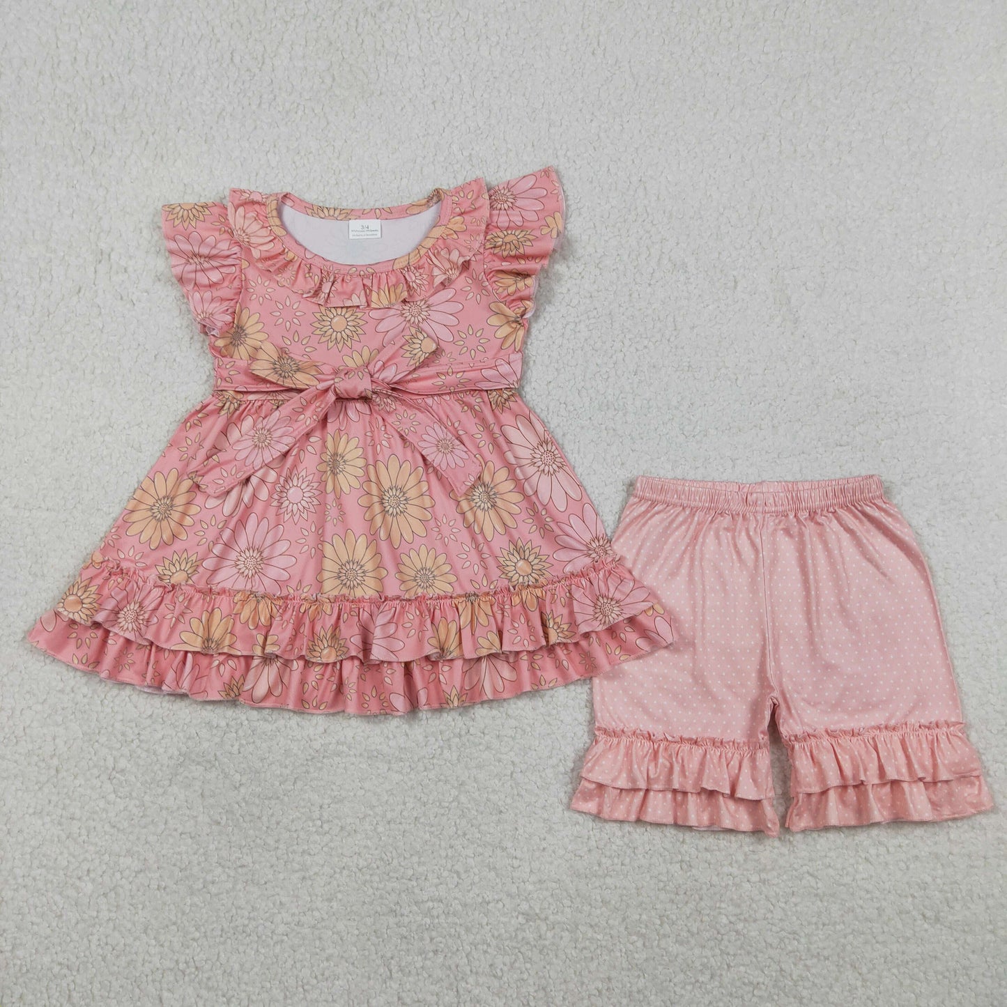 GSSO3741  FLOWERS GIRL summer outfit 202604  RTS