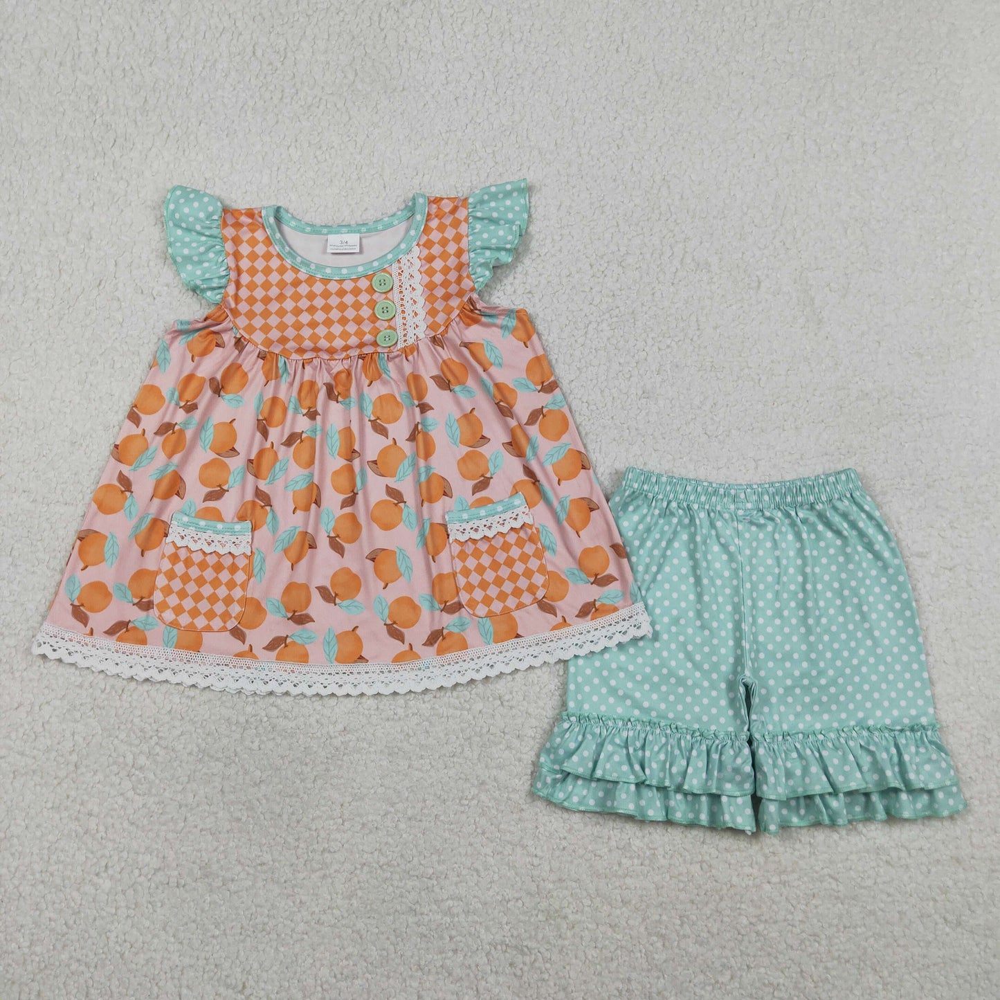 GSSO3742 FLOWERS GIRL summer outfit 202604  RTS