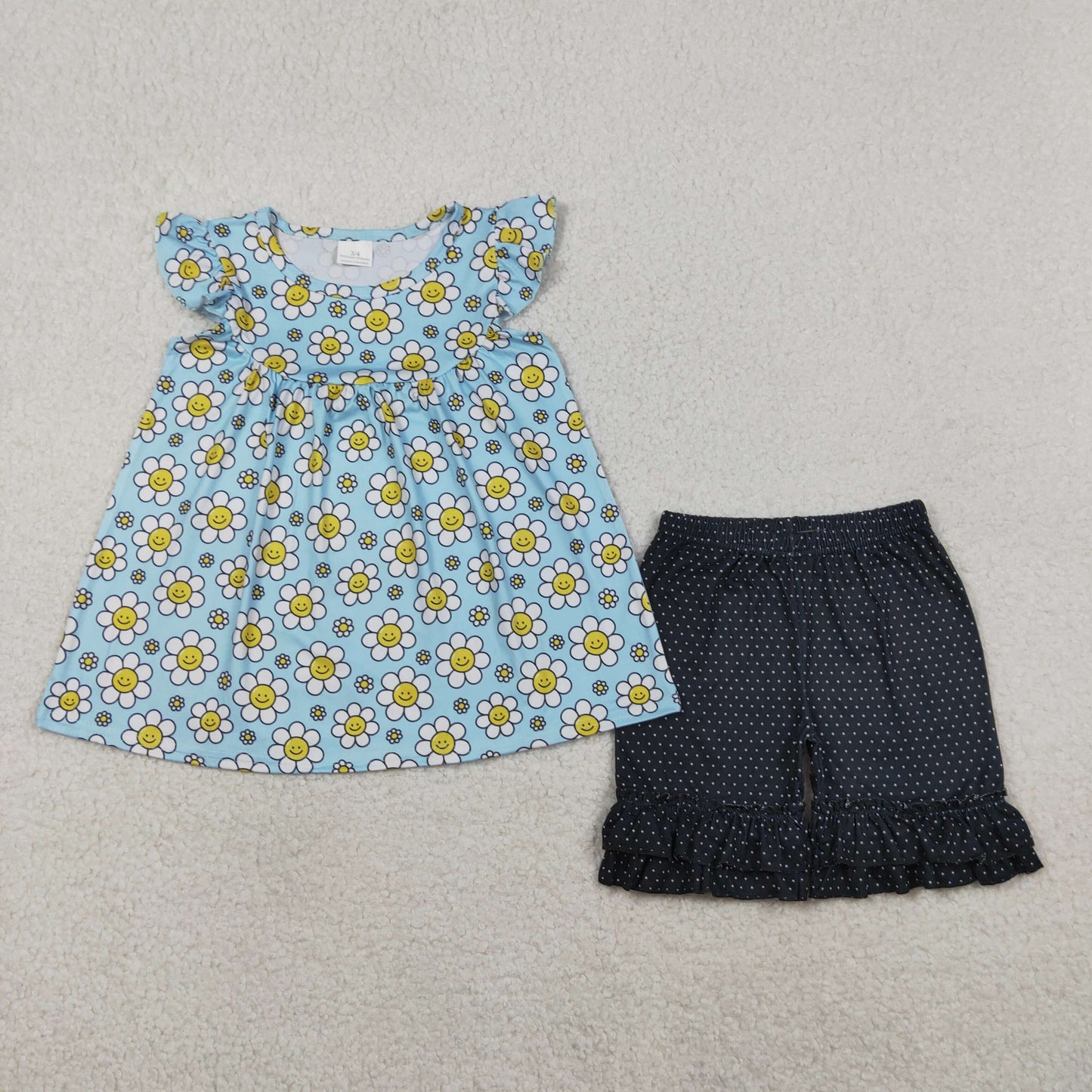 GSSO3749 flowers GIRL summer outfit 202604  RTS