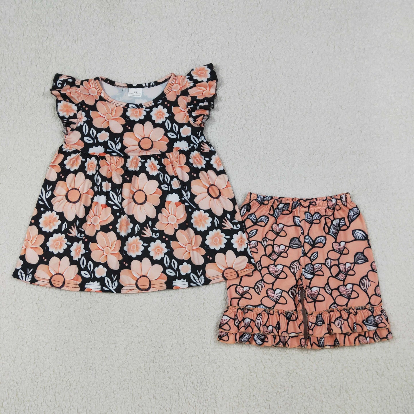 GSSO3750 flowers GIRL summer outfit 202604  RTS