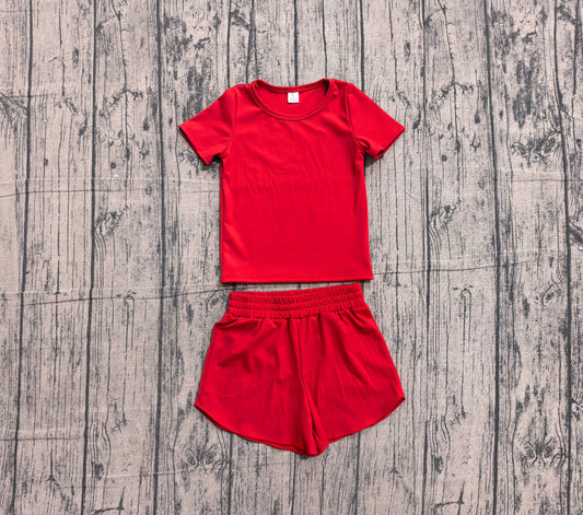 GSSO3765瑜伽组合，GT1634瑜伽+SS0901瑜伽 yoga HOT RED GIRL summer outfit 202605  preorder