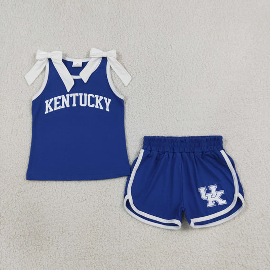 GSSO3830 NO MOQ UK cotton vinyl  sports  girl outfit  shorts 202608 RTS