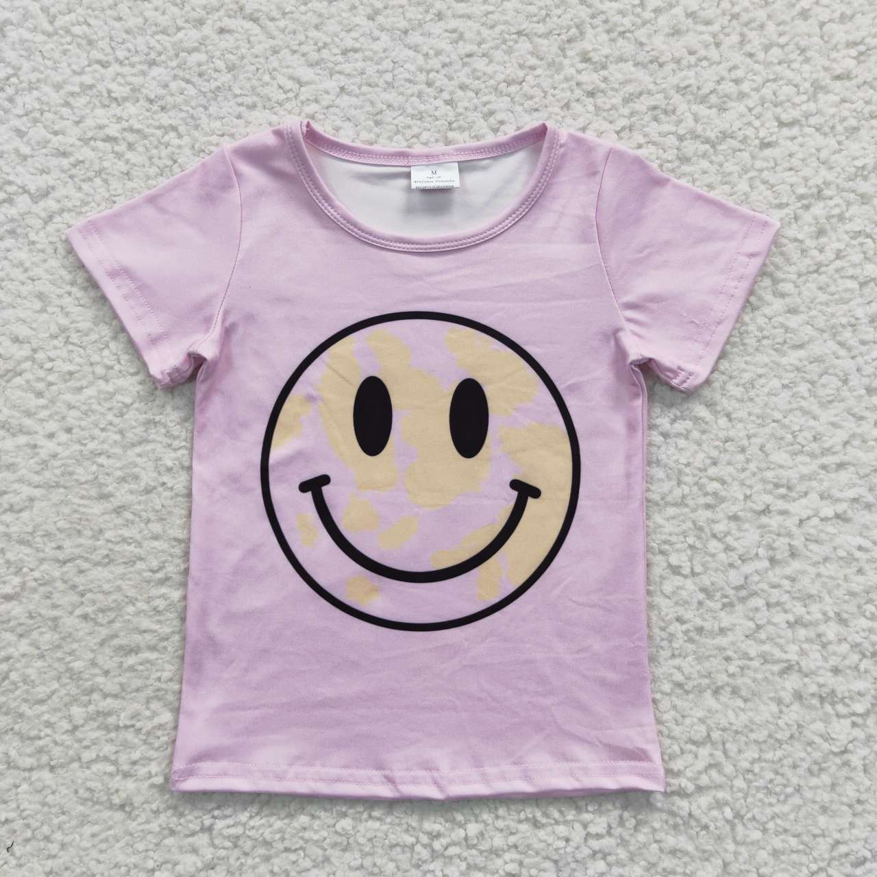 BT0225 smile face top tee t-shirt boy RTS 20230512