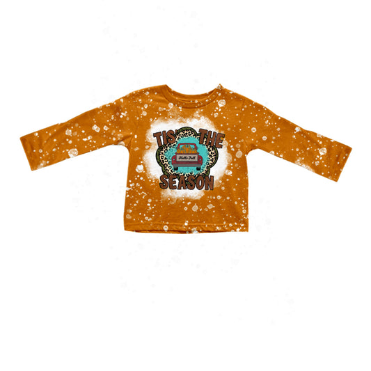 GT0214 western top tee season halloween girl boy t-shirt  preorder 20230609