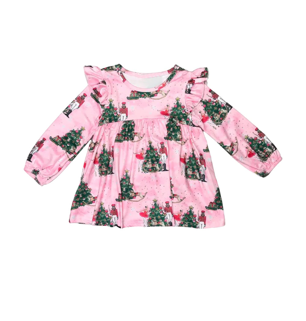 GT0221 western top tee season Christmas girl boy t-shirt  preorder 20230610