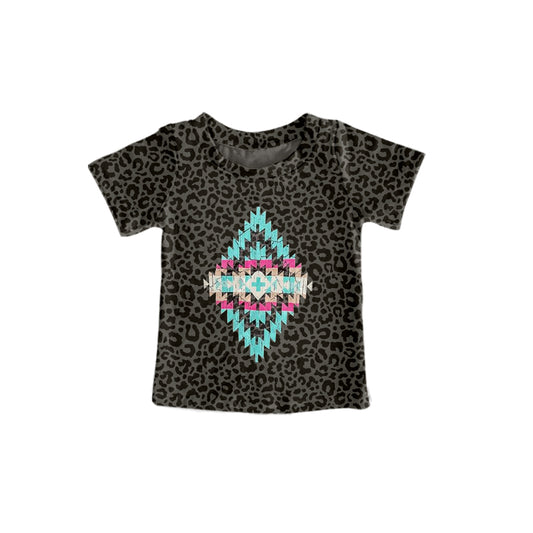 GT0241 western diamond short sleeves top 20230703 preorder