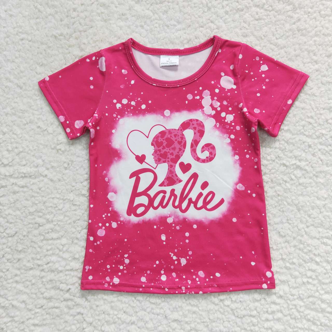 GT0293 western top tee barbie girl  t-shirt  RTS  20230920