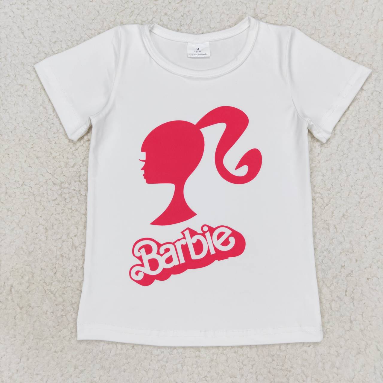 GT0344 barbie top tee girl t-shirt RTS  20231010