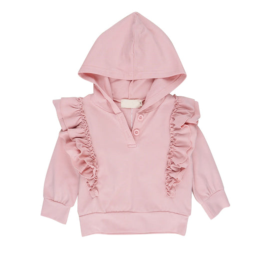 GT0348 pink long sleeve hoodie girl pullover top 20230916 preorder