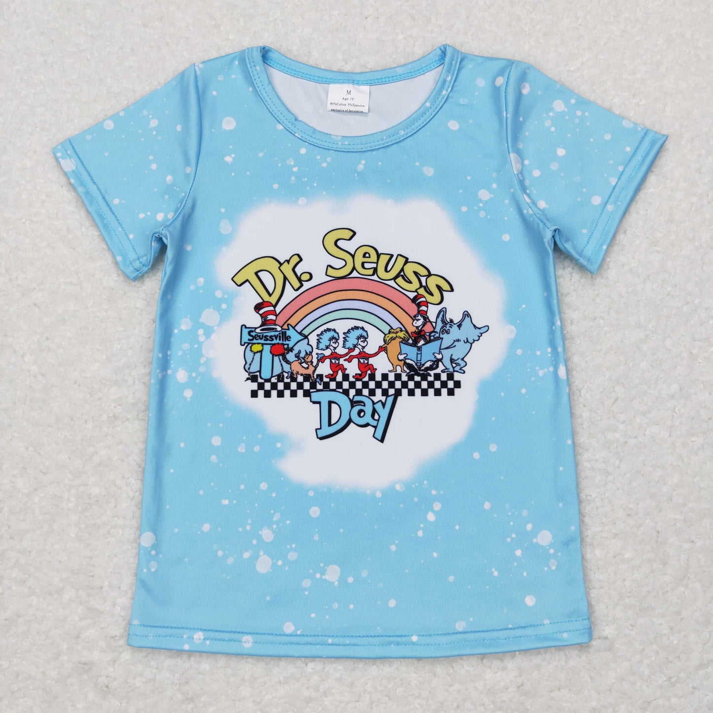 GT0365 doc day hat cartoon top tee girl boy t-shirt  RTS 20231101