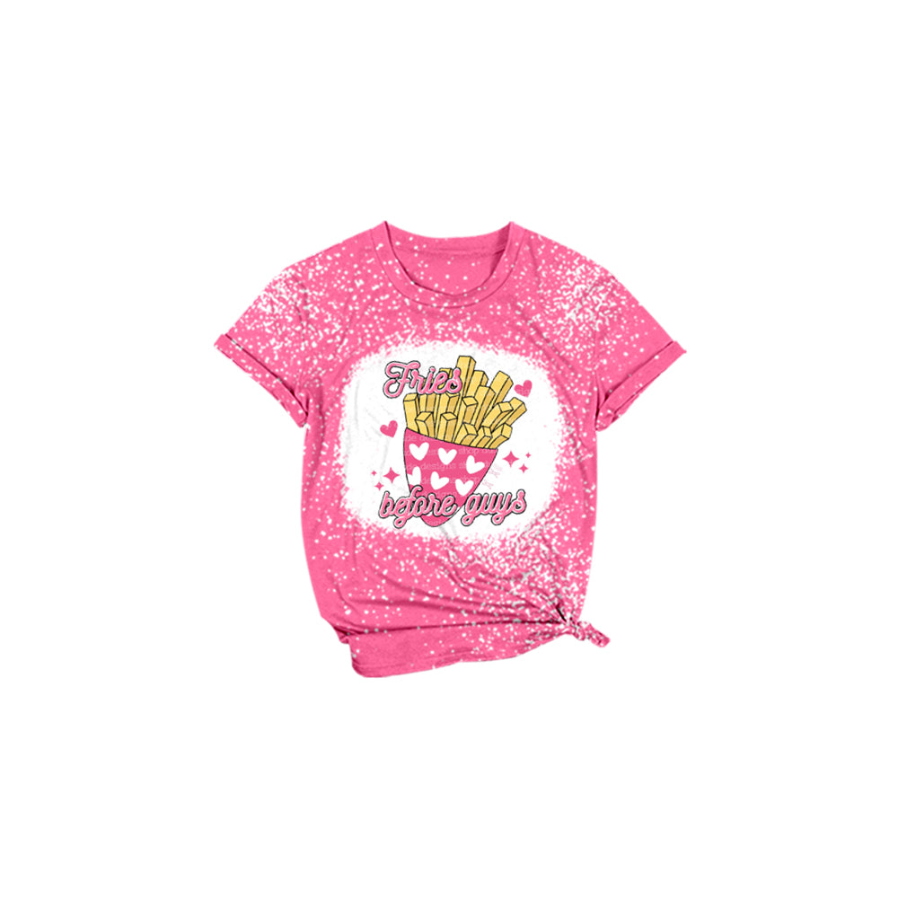 GT0373 fires top tee girl t-shirt mama & kids preorder 20231005