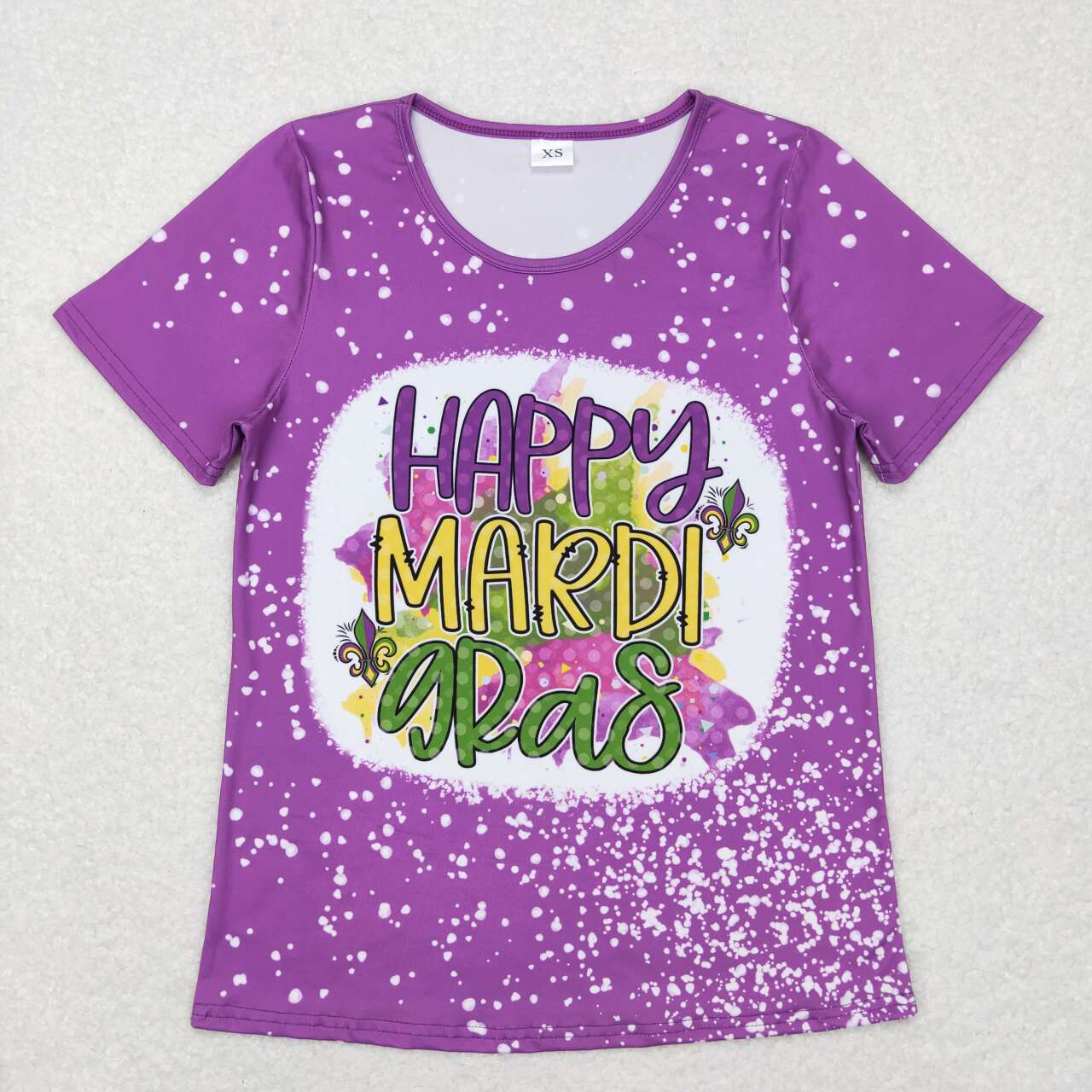 GT0377成人 ADULT Mardi gras adult fires mama top mama & kids RTS 20231123