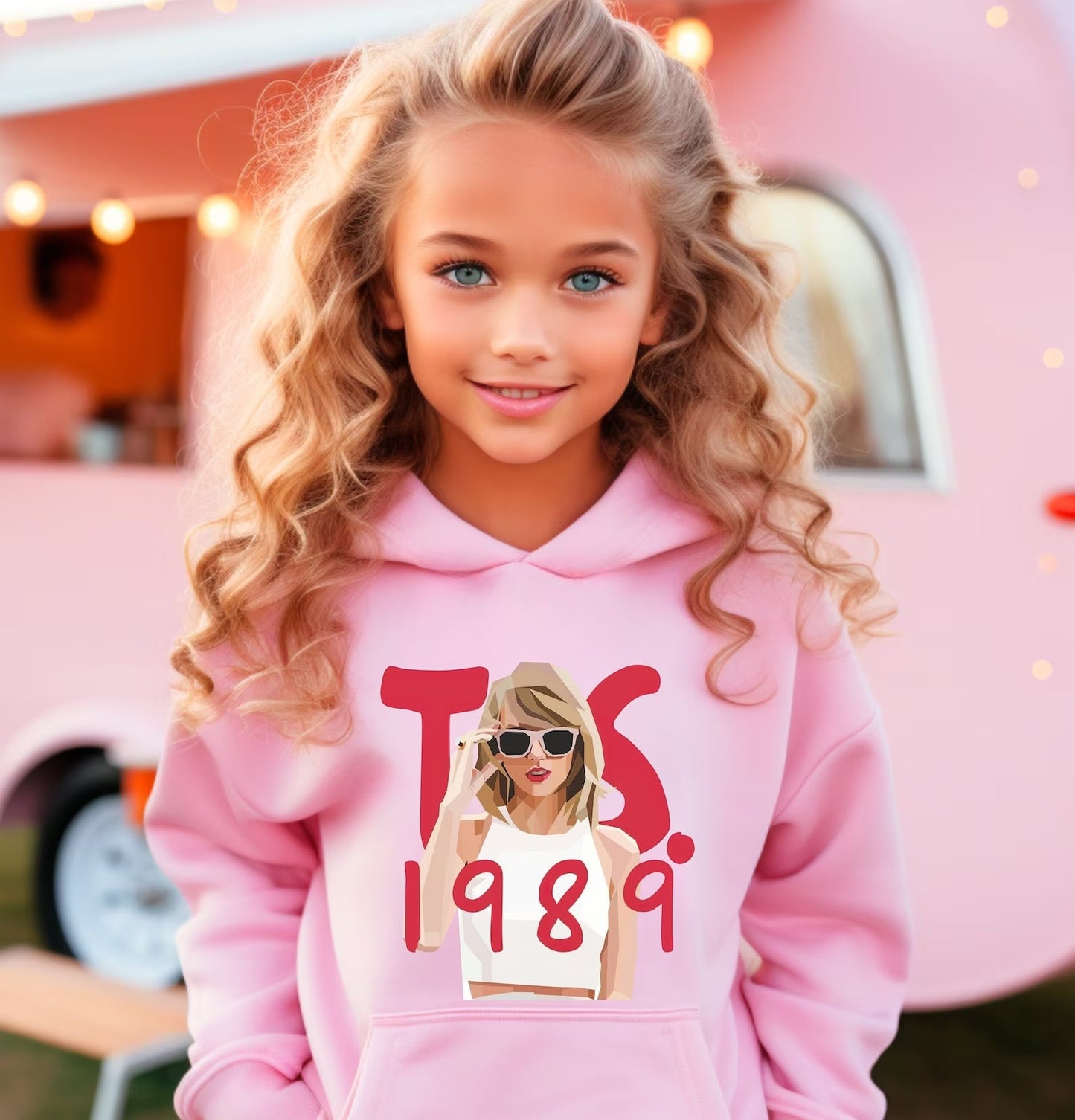 GT0436 barbie long sleeve hoodie girl pullover girl top 202401 RTS