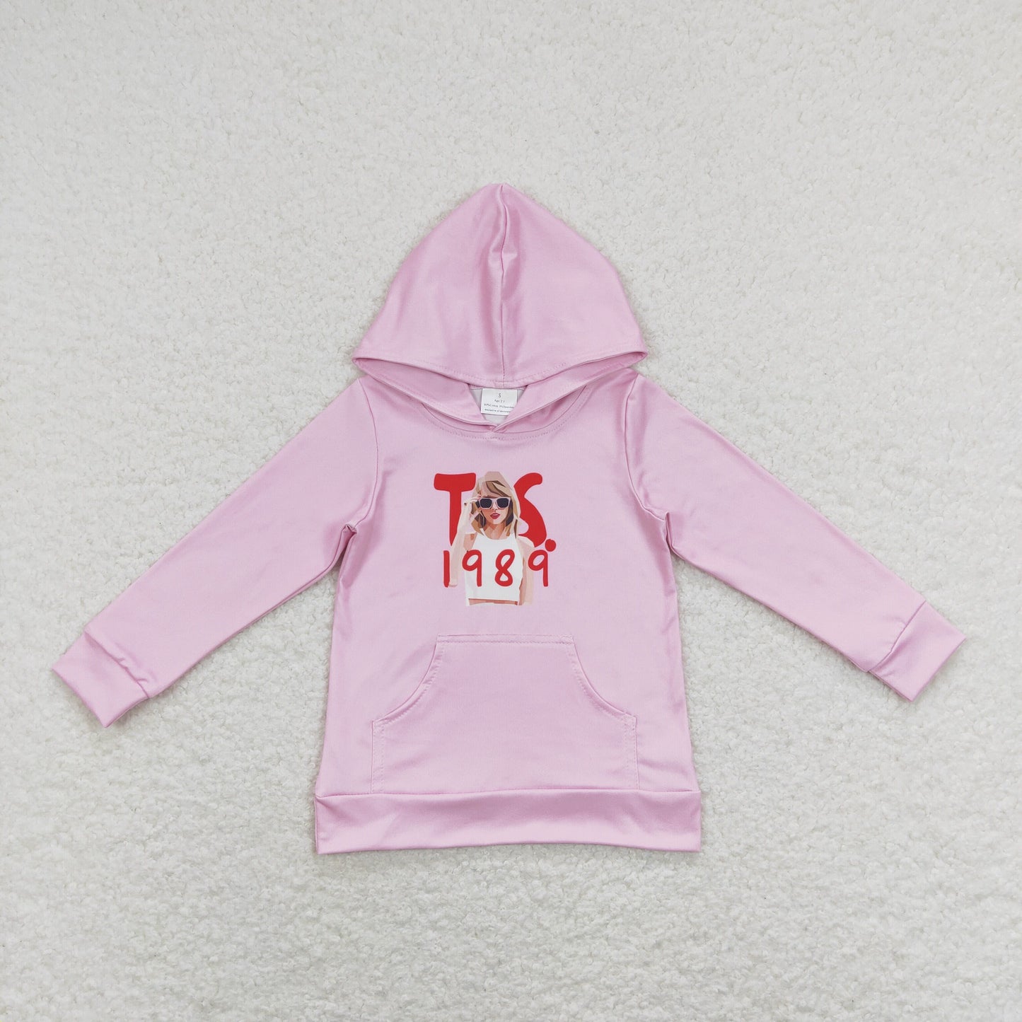 GT0436 barbie long sleeve hoodie girl pullover girl top 202401 RTS