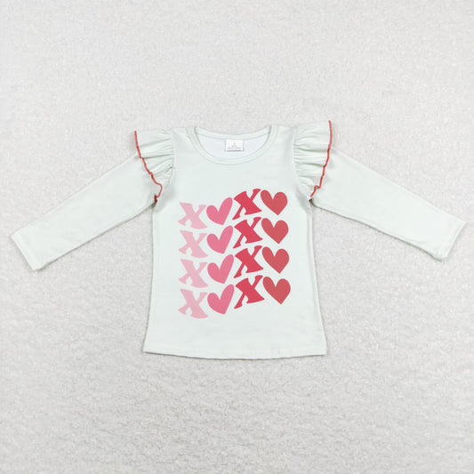 GT0441 RTS love valentine girl top tee 202512