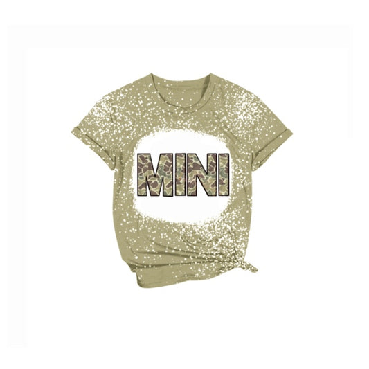 GT0467 western mini green camo  t-shirt  preorder 202401