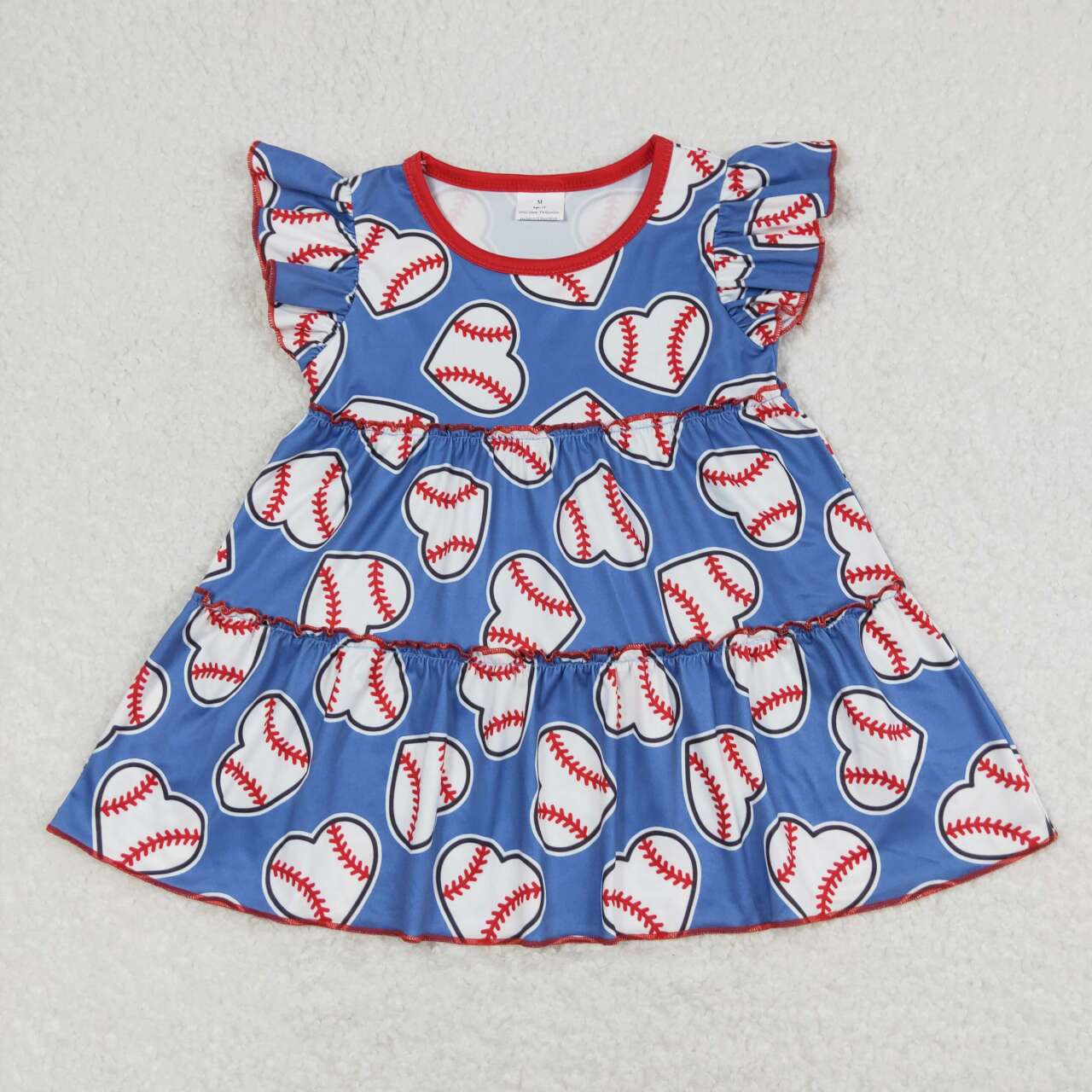 GT0483 western baseball girl dress top tee  202404 RTS