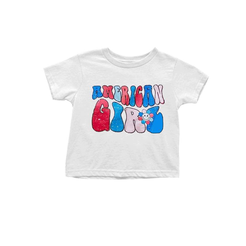 GT0485 western July 4th top tee  boy t-shirt  preorder 202401