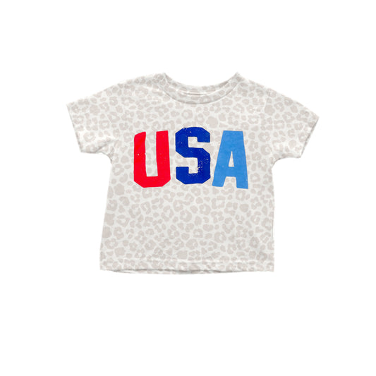 GT0548成人女 adult tee top t-shirt short sleeve 4th July 202403