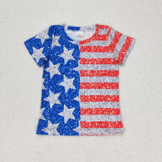 GT0584 july 4th USA top tee  crab  boy t-shirt RTS 202405