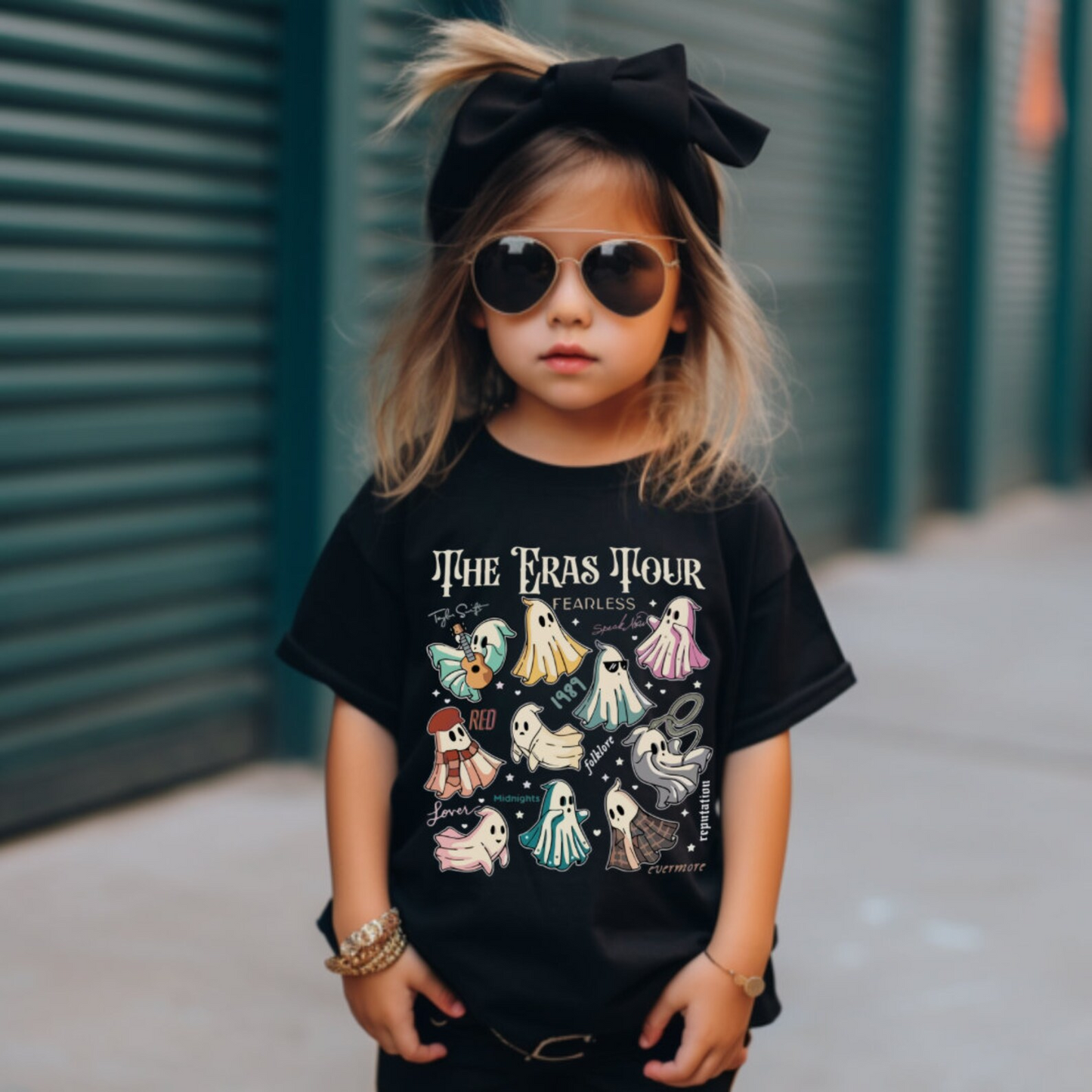 GT0587 Halloween boo top tee girl t-shirt  preorder 202405