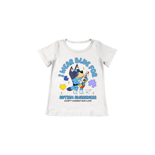 adult GT0589 成人女 bluey dog tee top t-shirt short sleeve camo mama 202404